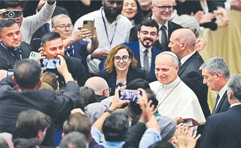 Pope Leo calls for journalists to be released from prison13