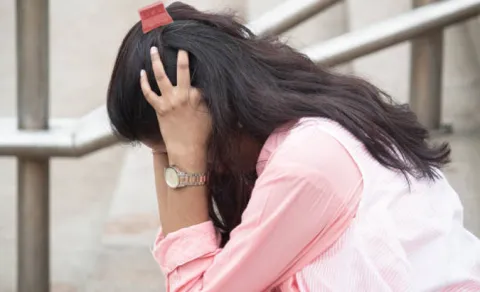woman Complain husband friend
