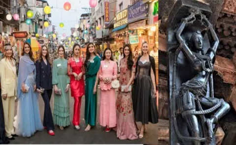 Miss World 2025 Miss World contestants' visit today warangal10