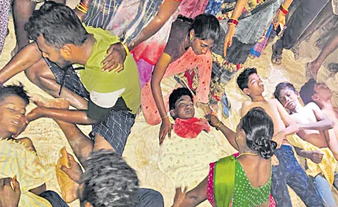 Five children die while swimming