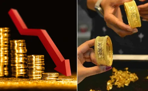 Gold Prices Dropped By Rs 1800 To Rs 95050 Per 10 Grams According To The All India Sarafa Association