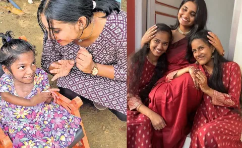 The light of love R Sagaya Angelin Shalini builds a lifeline14