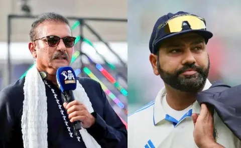 Ravi Shastri Weaves Rohit Sharmas Perfect Test Swan Song8