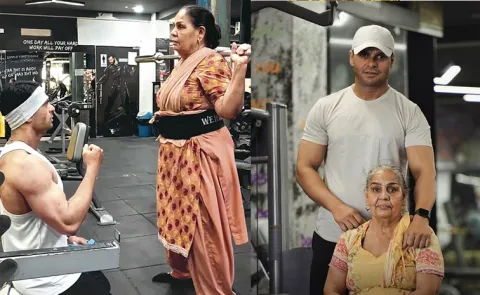Meet 70 year old woman who overcame arthritis by exercises in the gym13