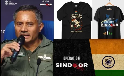 Operation Sindoor T-shirts Trending In Social Media5