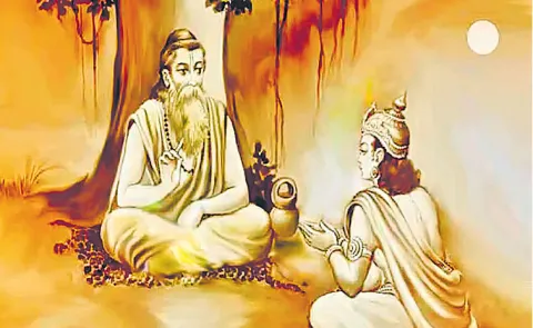 Funday Devotional Story: The story told by Vasishtha to Veera Vahana14