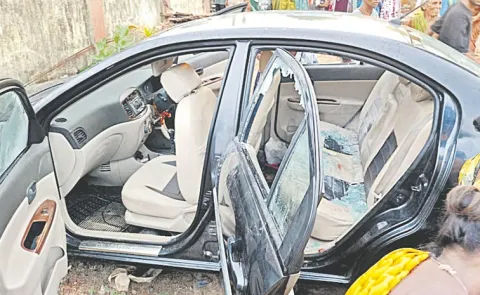 Four kids die of suffocation in parked car in Vizianagaram