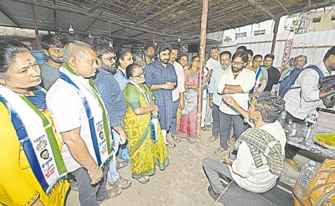 Tirupati YSRCP Leaders Fires on Chandrababu Naidu