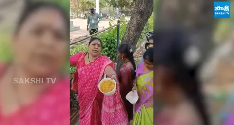 Spilled Food in Amaravati Relaunch Meeting2