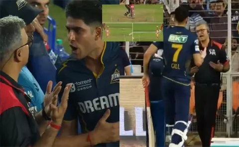 IPL 2025: Shubman Gill misses out on 5th IPL hundred due to controversial run out in GT vs SRH match7