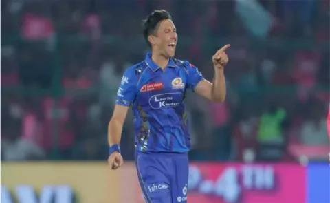 IPL 2025, RR VS MI: Trent Boult Completes 300 T20 Wickets5
