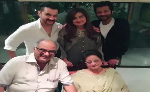 Boney Kapoor and Anil Kapoor Mother Nirmal Kapoor Passes Away
