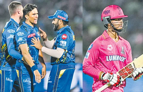Mumbai Indians beat Rajasthan by 100 runs9