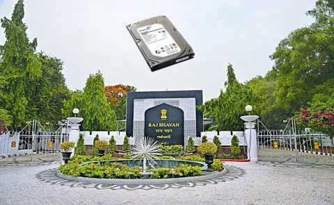 Hard Disks Stolen From Telangana Raj Bhavan3