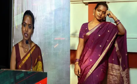 Tamil actress Aishwarya Raghupathi blasts reporter for sleeveless comment9