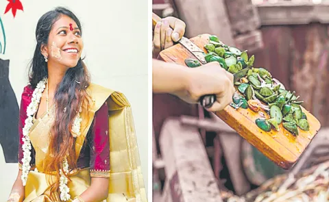 Uma Ram wedding celebration in Chennai focused on being eco-friendly7
