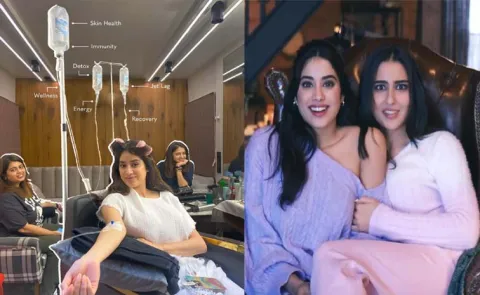 Janhvi Kapoor and Sara Ali Khan’s IV drip therapy: Experts Explain10