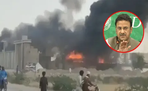 Indus River project, set fire to house of Sindh Home Minister Ziaul Hassan14