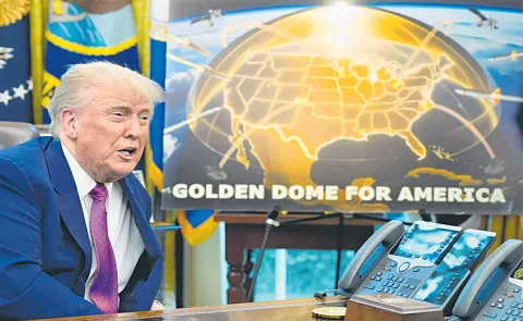Donald Trump unveils plans for Golden Dome defence system12
