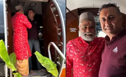 Bengaluru Mystery Man Buys A Rs.200 Crore Private Jet Ambani Pandit shares video