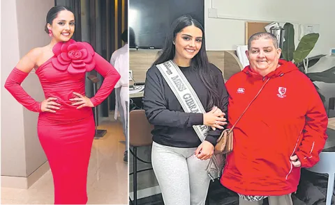 Miss Gibraltar Shania Ballester sets off for Miss World pageant in India12