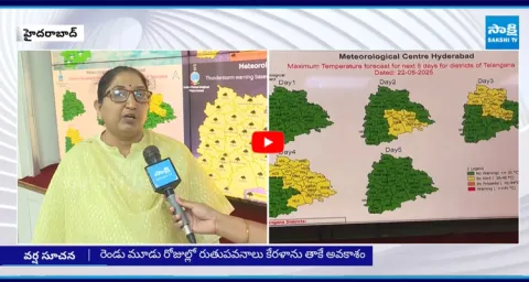 Heavy Rain Alert To Telangana