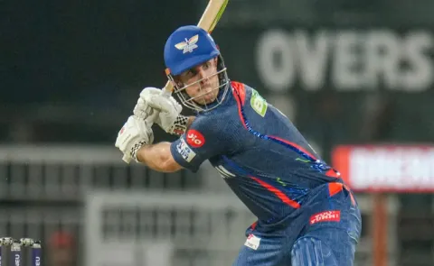 GT vs LSG 2025: Mitchell Marsh Maiden IPL Ton8