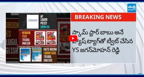 YS Jagan Sensational Tweet On Chandrababu Scams