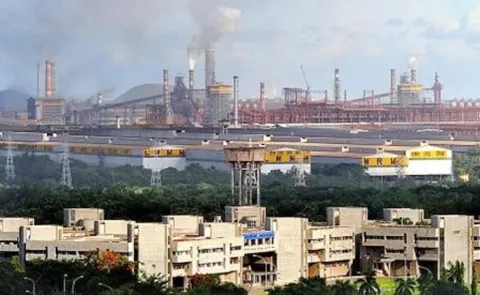 Fire Accident at vizag steel plant may 23 2025 Details Here