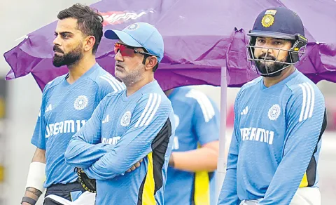 Gautam Gambhir reacts to Virat Kohli and Rohit Sharma