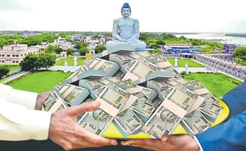 Chandrababu Govt Amaravati Capital construction works scam1