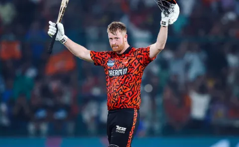 SRH vs KKR: Heinrich Klaasen smashes a 37-ball century