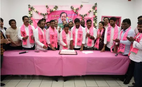 BRS Party Massive silver jubilee celebrations in Dallas on June 114