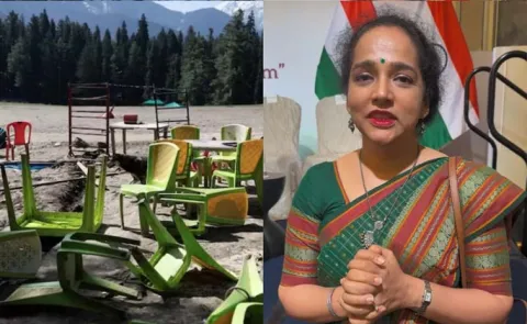 She Was In Pahalgam An Hour Before April 22 Incident Her Message To PM13