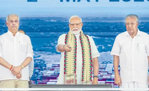 Vizhinjam port inauguration by PM Modi5