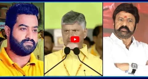 Nandamuri Balakrishna And NTR Didn't Attend TDP Mahanadu