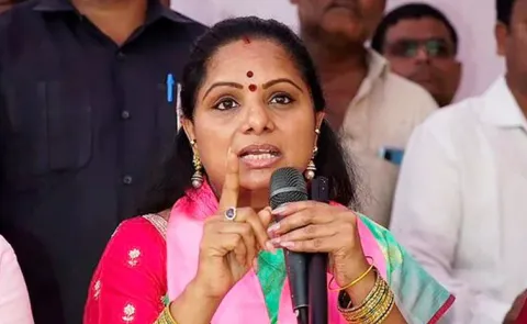 mlc kavitha comments on brs merge with bjp3