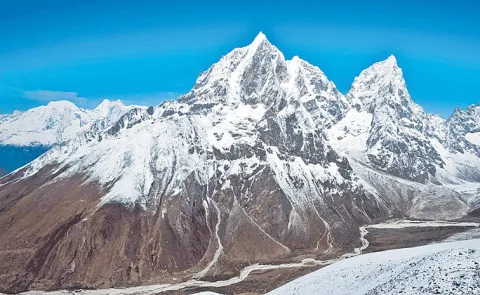 Glacier melt in the Himalayas endangers South Asia12