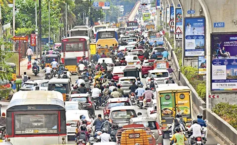 Personal vehicles cross 85 Lakh mark in Greater Hyderabad