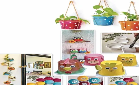 Home Decor Tips: Amazing Home Decor Ideas Out Of Disposable Plastic