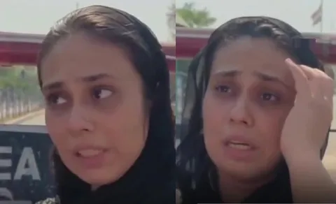 Mysuru Woman Cries At Border To Rejoin Husband In Pakistan13