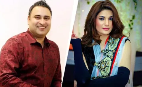 Pakistani journalists clash at London cafe viral clip9