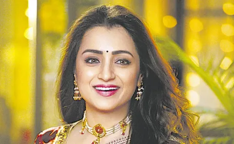 Trisha Birthday Treat: New Poster from Vishwambhara Unveiled