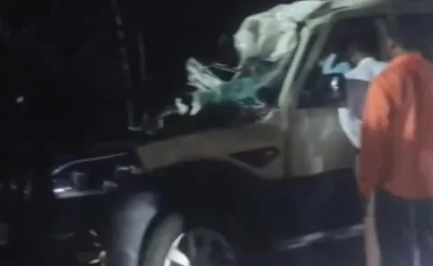 Car And Tractor Collision In Bihar5