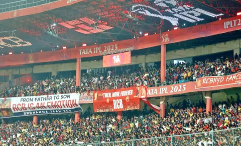 Two Families Clash In Heated Argument In VIP Box During RCB vs CSK Match14