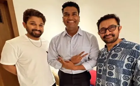 Allu Arjun Meets Aamir Khan At His Mumbai Home7