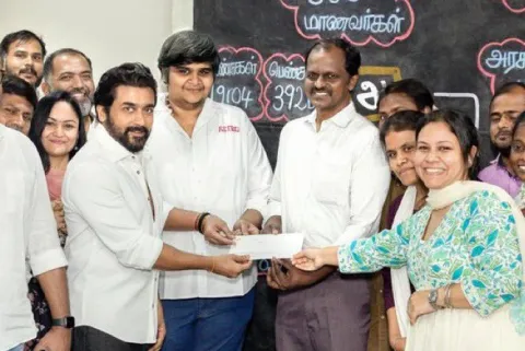Suriya Donates 10 Crores To Agaram Foundation