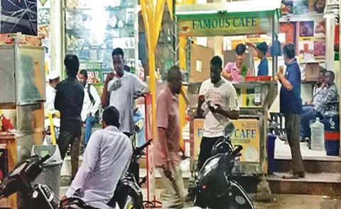 Hyderabad Tolichawki Paramount Colony adjacent to resembles mini Africa7
