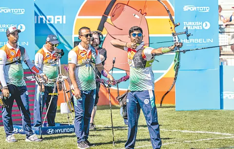 Disappointment for Indian mens archery team in recurve event7