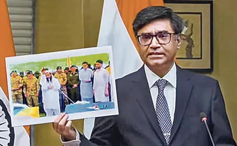 Pakistan started lying as soon as it was born India foreign secretary vikram misri12